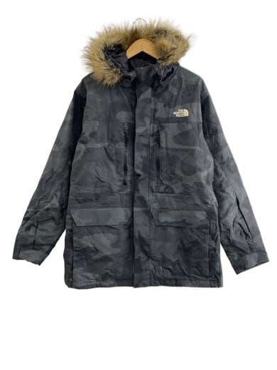 商品画像：GOLDMILL PARKA_ゴールドミルパーカ/XL/ナイロン/GRY/カモフラ 1
