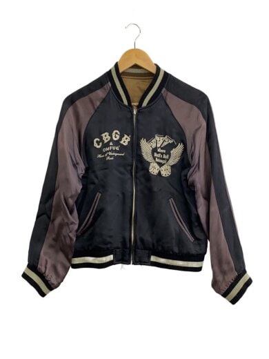 商品画像：CBGB/スタジャン/S/レーヨン/BLK 1