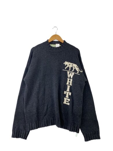 商品画像：ニット・セーター(厚手)/M/ウール/GRY/OMHA051E18A35016 1