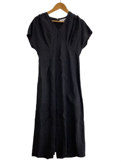 商品画像：ノースリーブワンピース/38/リネン/BLK/UR45-26X008 1