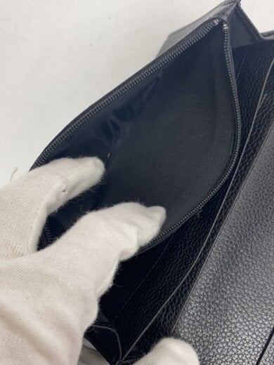 商品画像：長財布/レザー/BLK/メンズ 5