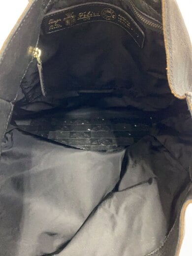 商品画像：トートバッグ/レザー/BLK/無地/08-31 6