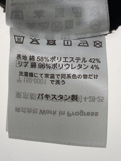 商品画像：スウェット/M/コットン/BLK/I030546// 4