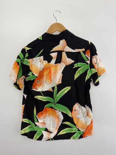 商品画像：アロハシャツ/XS/レーヨン/BLK/アニマル/SS32947// 2