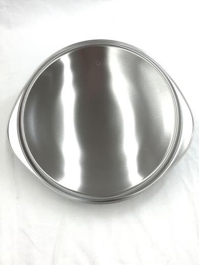 画像：柳宗理(SORI YANAGI)鉄フライパン ダブルファイバーライン加工/IH対応/ふた付/フライパン/BLK8