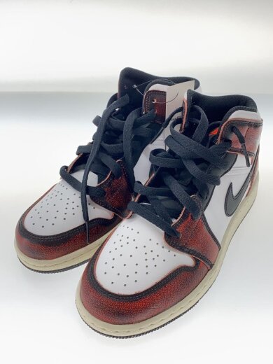 商品画像：ハイカットスニーカー/24.5cm/RED/レザー/FB0568-006 2