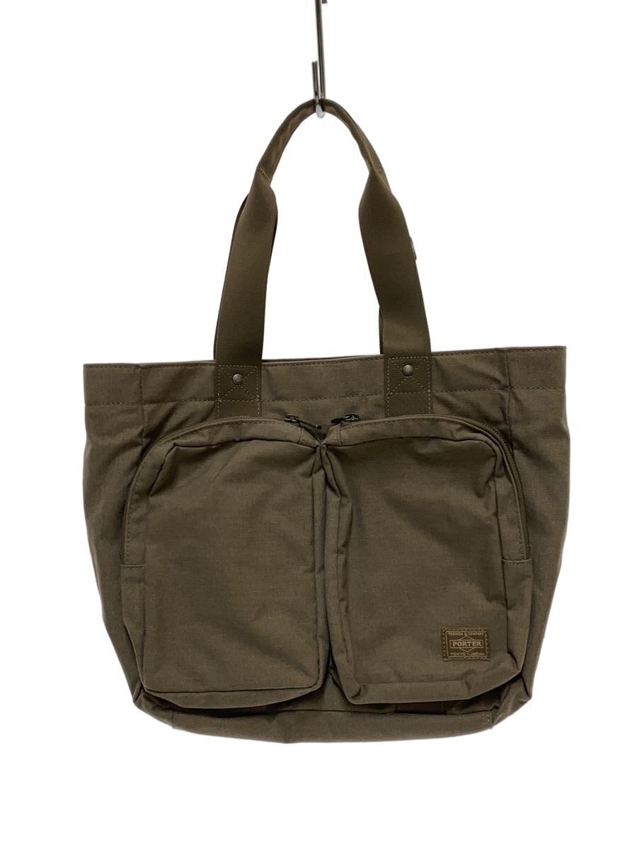 PORTER / トートバッグ/--/BEG/無地