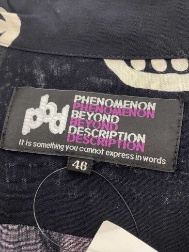 商品画像：長袖シャツ/46/レーヨン/BLK/p-111011 3