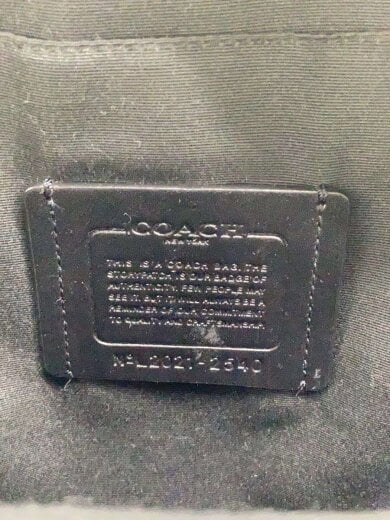 商品画像：ウエストバッグ/レザー/BLK/2540/レザー擦れ有 5