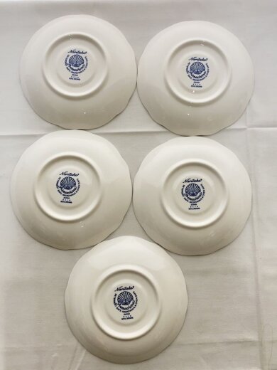 商品画像：カップ&ソーサー/5点セット/WHT 5