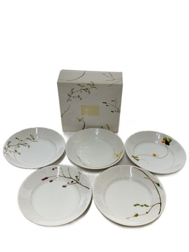 商品画像：プレート/5点セット/WHT 1