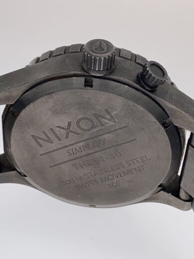 商品画像：クォーツ腕時計/アナログ/ステンレス/GRY/SLV/THE 51-30 3