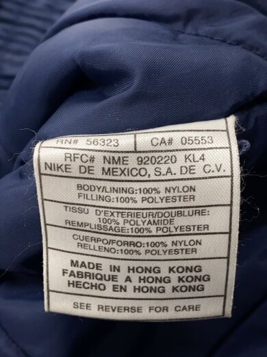 商品画像：ナイロンジャケット/XL/ナイロン/NVY/NME920220 4