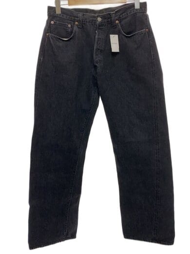 商品画像：ストレートパンツ/34/デニム/BLK/無地/460 1