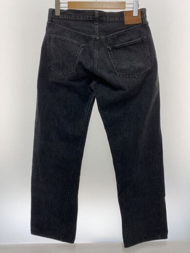 商品画像：ストレートパンツ/34/デニム/BLK/無地/460 2