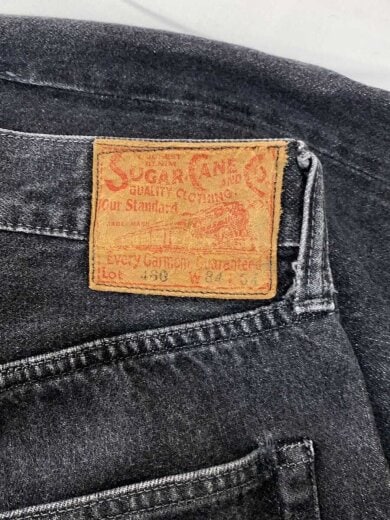 商品画像：ストレートパンツ/34/デニム/BLK/無地/460 4