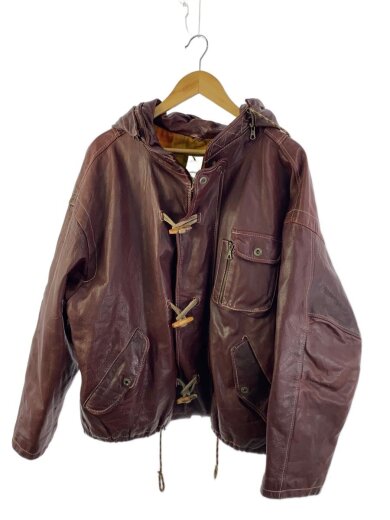 商品画像：レザージャケット・ブルゾン/--/レザー/BRD/無地 1