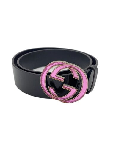 商品画像：ベルト/レザー/BLK/レディース/232851・480199・85・34 1