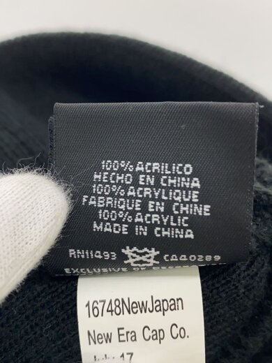商品画像：ニットキャップ/--/コットン/BLK/無地/メンズ 5