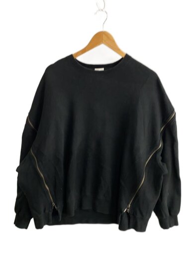 商品画像：ジップスウェット/3/コットン/BLK/KGO-SW-M04// 1