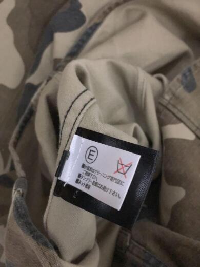 画像：BALMAIN長袖シャツ/40/コットン/ブラウン/カモフラ/W4HT120C6535