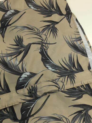 画像：HAREアロハシャツ/FREE/ポリエステル/KHK/総柄/HA020026TR8