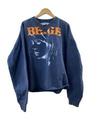 WOMAN PORTRAIT/L/コットン/ネイビー/OMBA038F19E30014