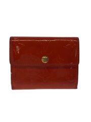 ラドロー_モノグラム・ヴェルニ/エナメル/RED/メンズ