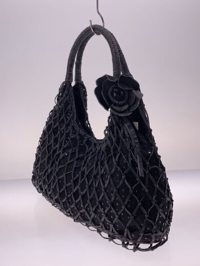 商品画像：トートバッグ/レザー/BLK/ラメ 2