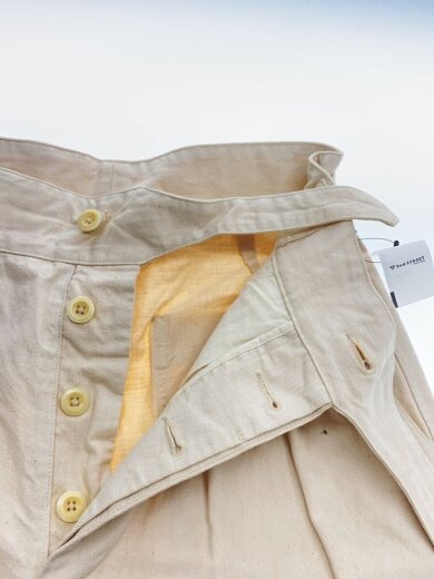 商品画像：ストレートパンツ/M/コットン/IVO 3