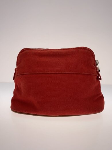 商品画像：ポーチ/キャンバス/RED 3