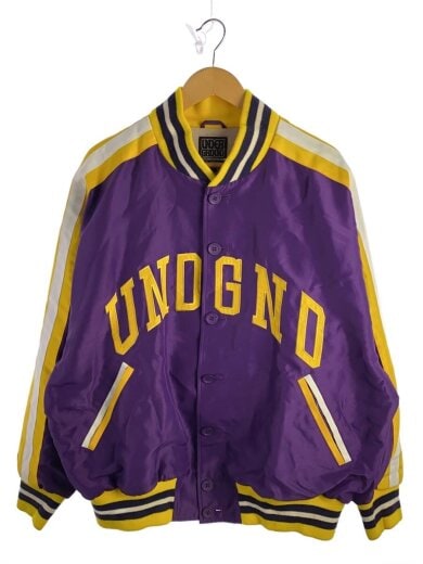 商品画像：スタジャン/M/ポリエステル/パープル/NW032-JK02 1