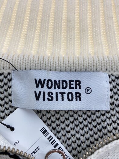 商品画像：WONDER VISITOR/カーディガン(厚手)/FREE/アクリル/CRM 3