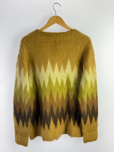 商品画像：Mohair Cardigan Zigzag/L/モヘア/CML/LQ274 2