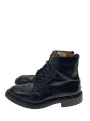 レースアップブーツ/--/BLK