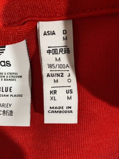 商品画像：ジャケット/XL/コットン/RED/AV1007 4