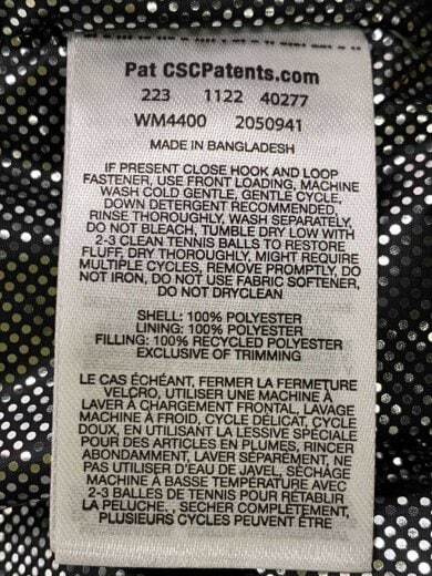 商品画像：ダウンジャケット/L/ポリエステル/KHK/WM4400 4