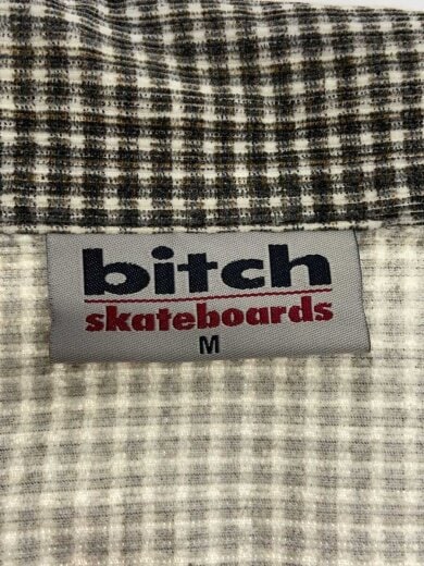 商品画像：長袖シャツ/M/コットン/GRY/チェック/BTB-239 3