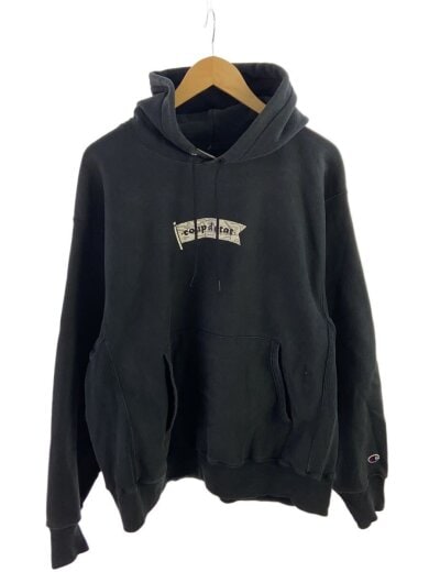 商品画像：パーカー/L/コットン/BLK/無地// 1