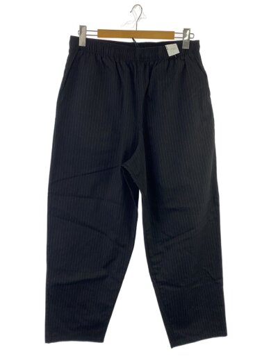 商品画像：ストレートパンツ/L/ポリエステル/BLK/ストライプ/FSC244-40038B 1