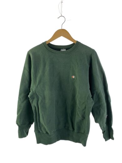 商品画像：90s/刺繍タグ/リバースウィーブ/スウェット/M/コットン/GRN 1