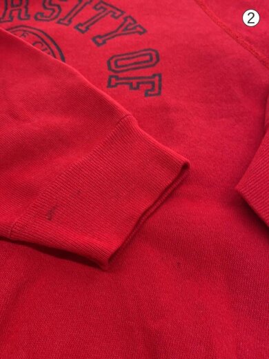 商品画像：スウェット/--/コットン/RED 6