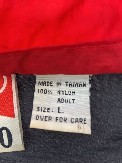 商品画像：ナイロンジャケット/L/ナイロン/RED 4