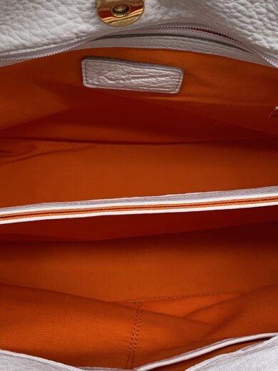 商品画像：トートバッグ/レザー/WHT 6