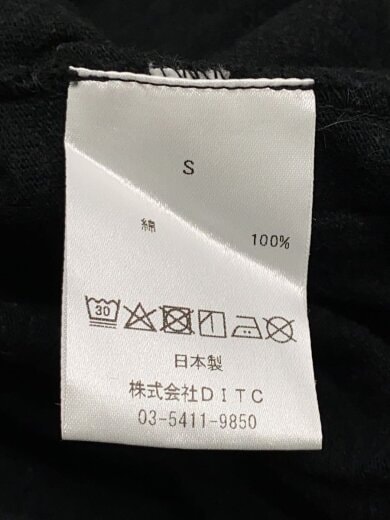 商品画像：Tシャツ/S/コットン/BLK// 4