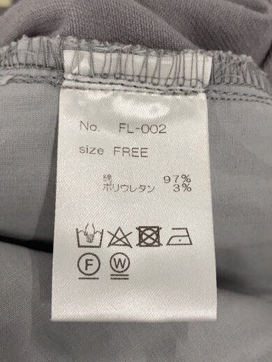 商品画像：ボトム/FREE/コットン/GRY/無地/FL-002 5