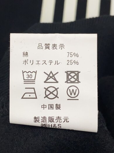 商品画像：スウェット/L/コットン/BLK/HC-010825// 4