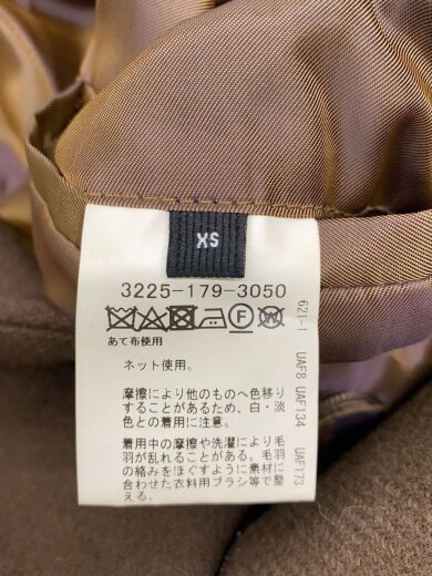 商品画像：チェスターコート/XS/ウール/BRW/無地/3225-179-3050// 4