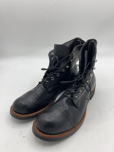 商品画像：レースアップブーツ/27cm/BLK/8084// 2