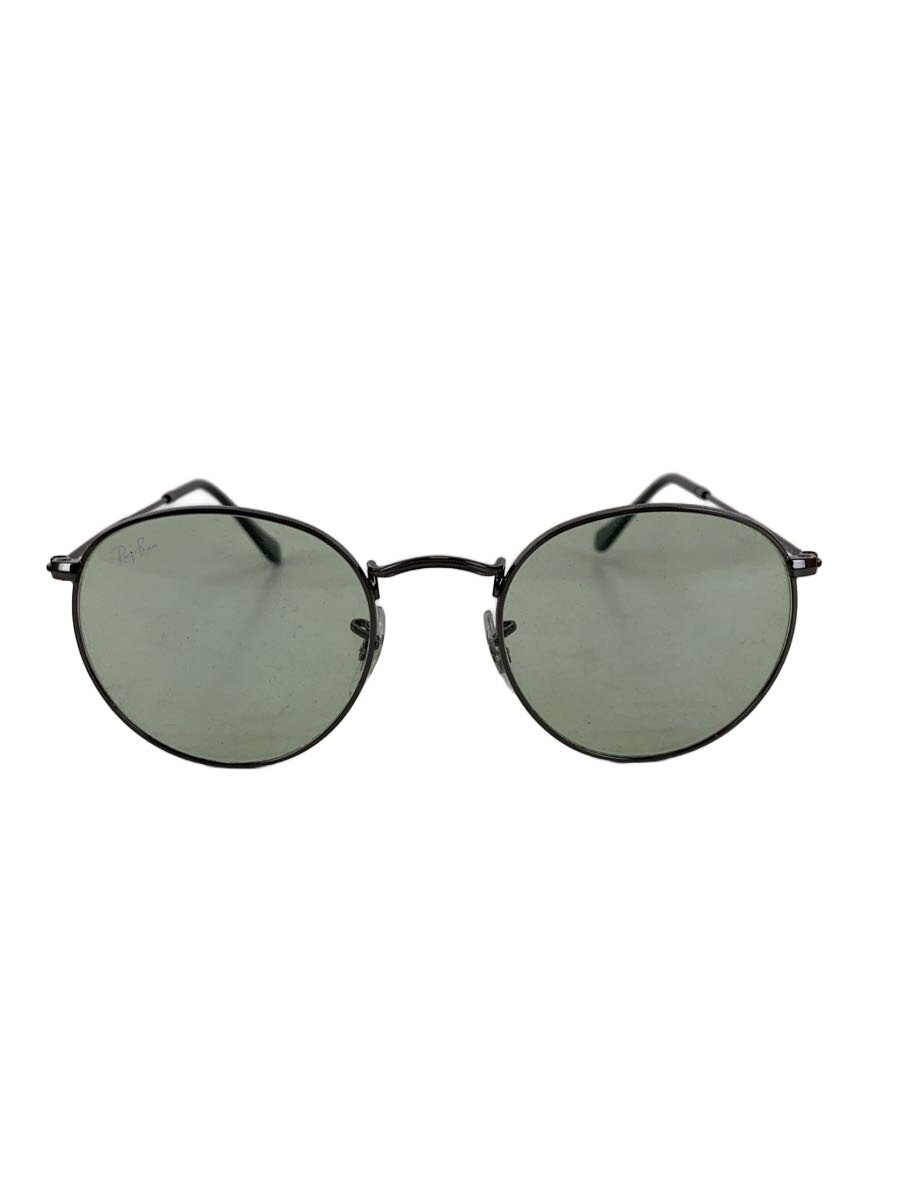 Ray-Ban / サングラス/--/メタル/SLV/GRN/メンズ/RB3447
